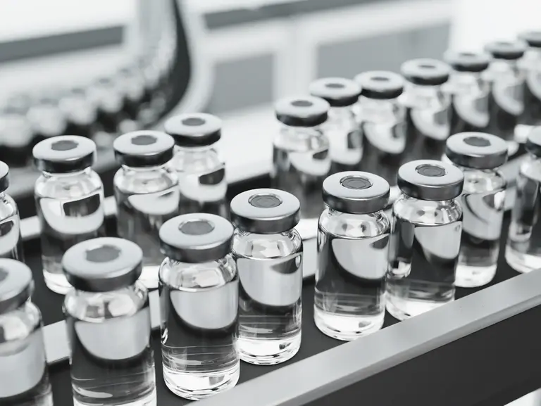 Vaccine production in a pharmateucial factory Vaccine production in a pharmateucial factory